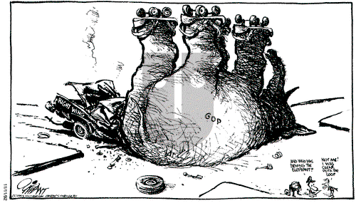 Pat Oliphant on Wednesday November 11, 1992 Comic Strip