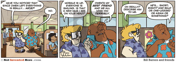 Not Invented Here on Monday August 23, 2021 Comic Strip