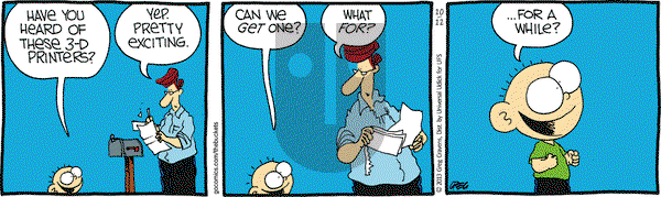 The Buckets on Saturday October 12, 2013 Comic Strip