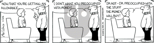 The Born Loser on Tuesday November 22, 2005 Comic Strip