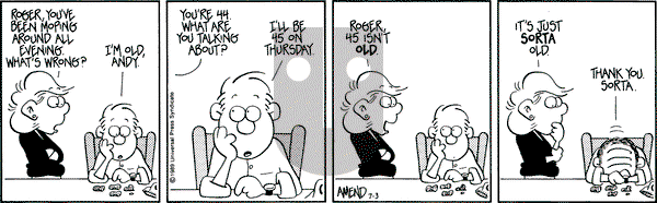 FoxTrot on Monday July 3, 1989 Comic Strip