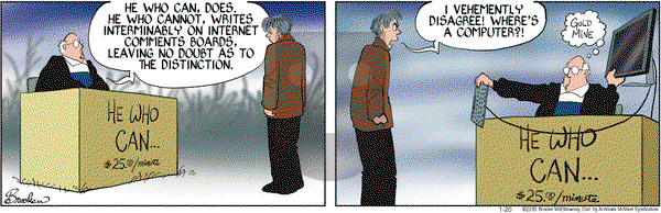 9 Chickweed Lane on Saturday January 20, 2018 Comic Strip