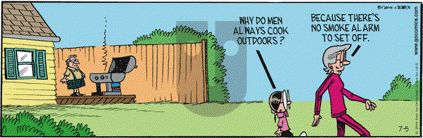 Grand Avenue on Saturday July 5, 2014 Comic Strip