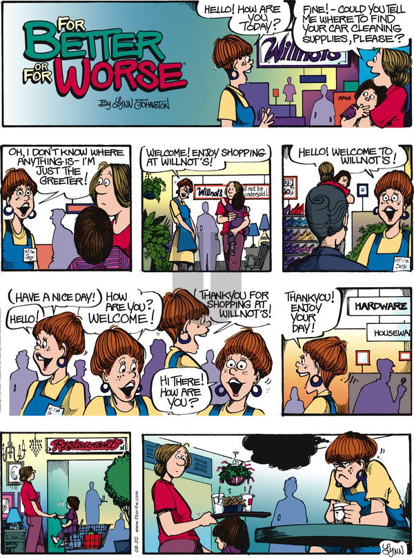 For Better or For Worse - Sunday August 20, 2023 Comic Strip