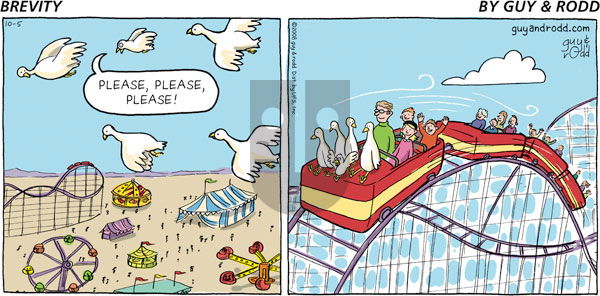 Brevity on Sunday October 5, 2008 Comic Strip