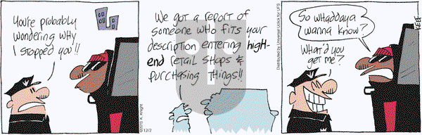 The Knight Life on Monday December 2, 2013 Comic Strip