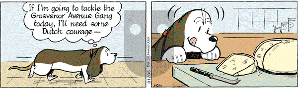 Fred Basset on Friday January 6, 2012 Comic Strip