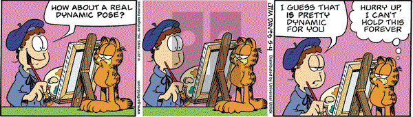 Garfield on Wednesday May 4, 2011 Comic Strip