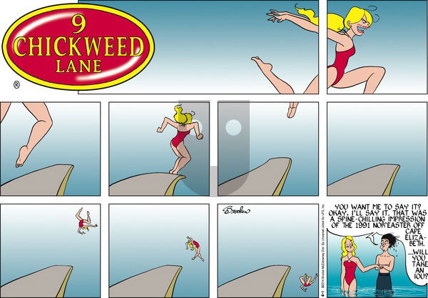 9 Chickweed Lane on Sunday June 1, 2014 Comic Strip