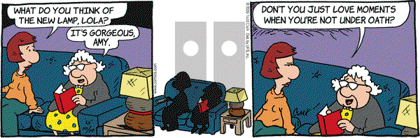 Lola on Friday October 16, 2009 Comic Strip