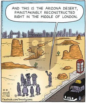Brevity on Monday October 31, 2011 Comic Strip