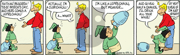 Arlo and Janis on Wednesday March 17, 2010 Comic Strip