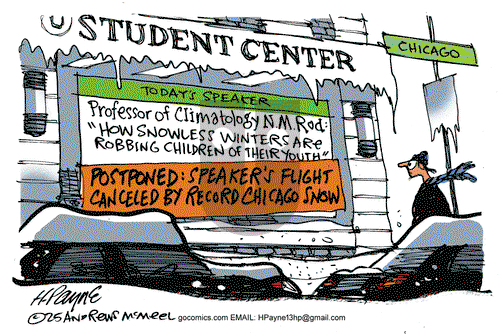 Henry Payne on Wednesday December 3, 2025 Comic Strip