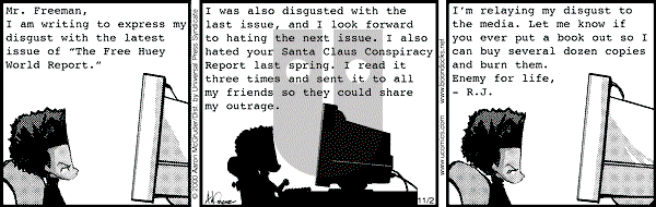 The Boondocks on Thursday June 5, 2008 Comic Strip