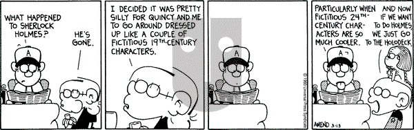 FoxTrot on Saturday March 13, 1993 Comic Strip