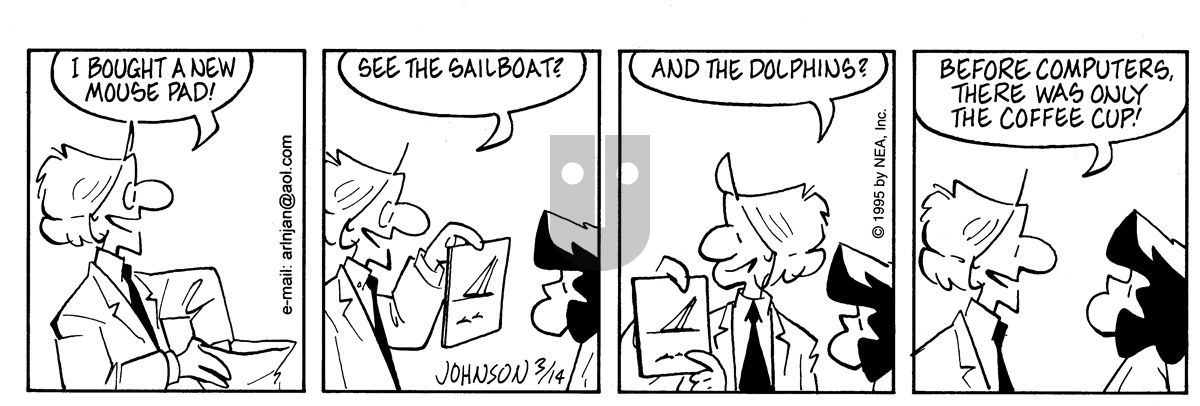 Arlo and Janis - Tuesday March 14, 1995 Comic Strip