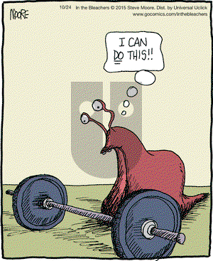 In the Bleachers on Saturday October 24, 2015 Comic Strip