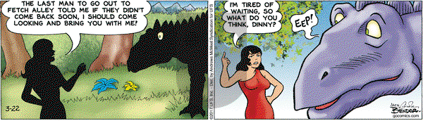Alley Oop on Wednesday March 22, 2017 Comic Strip
