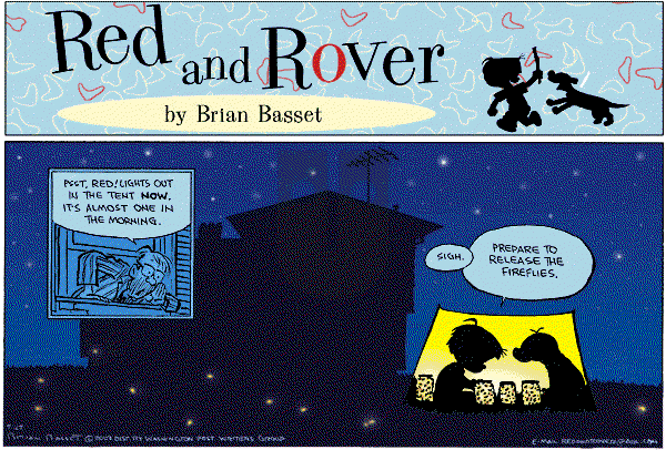 Red and Rover on Sunday July 27, 2003 Comic Strip