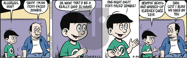 Adam@Home on Wednesday March 26, 2014 Comic Strip