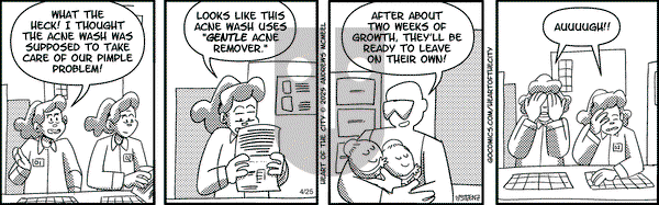 Heart of the City on Friday April 25, 2025 Comic Strip