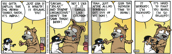 Get Fuzzy on Tuesday August 9, 2011 Comic Strip