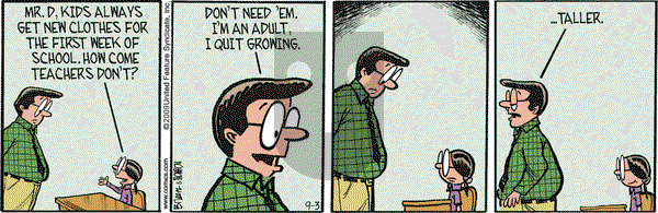 Grand Avenue on Thursday September 3, 2009 Comic Strip