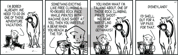 Cow and Boy Classics on Friday August 15, 2025 Comic Strip