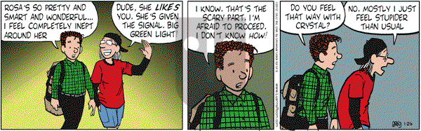 Luann on Wednesday January 25, 2012 Comic Strip