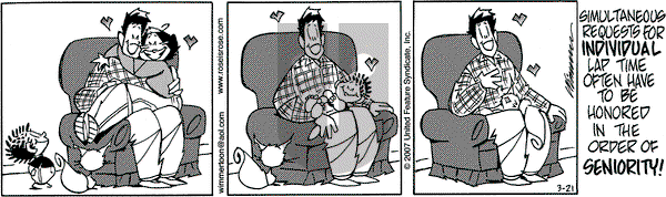 Rose is Rose on Wednesday March 21, 2007 Comic Strip