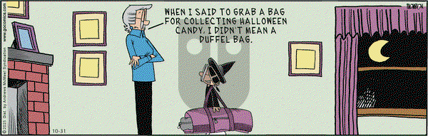 Grand Avenue on Friday October 31, 2025 Comic Strip