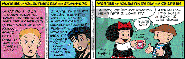 Nancy on Thursday March 1, 2018 Comic Strip
