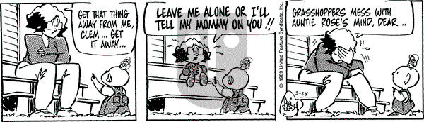 Rose is Rose on Friday March 24, 1989 Comic Strip