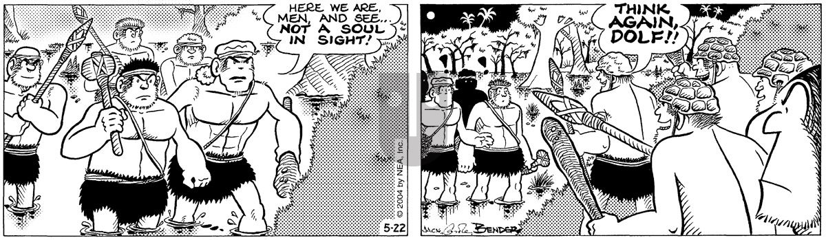 Alley Oop - Saturday May 22, 2004 Comic Strip