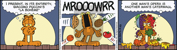Garfield on Wednesday September 23, 2015 Comic Strip