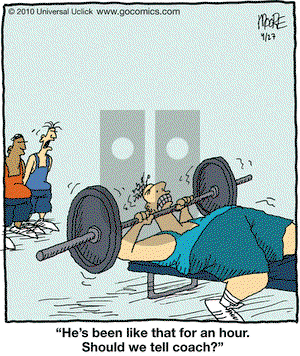 In the Bleachers on Tuesday April 27, 2010 Comic Strip