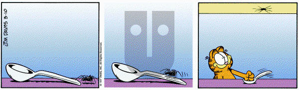 Garfield on Monday March 10, 1997 Comic Strip