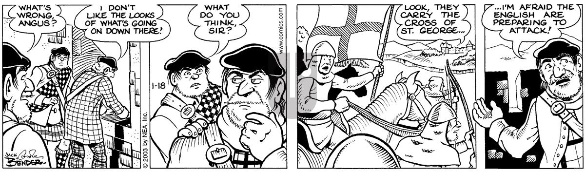 Alley Oop - Saturday January 18, 2003 Comic Strip