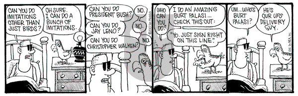 Monty on Saturday January 13, 2007 Comic Strip