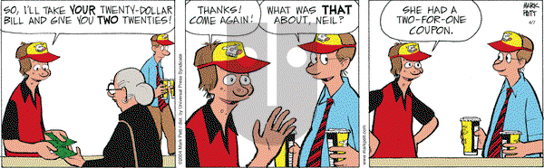 Lucky Cow on Wednesday April 9, 2025 Comic Strip