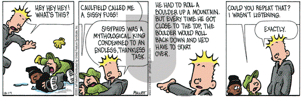 Frazz on Wednesday December 17, 2003 Comic Strip