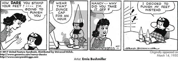 Nancy Classics on Tuesday March 14, 2017 Comic Strip