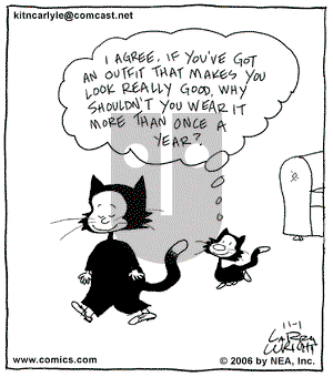 Kit 'N' Carlyle on Wednesday November 1, 2006 Comic Strip