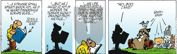 Over the Hedge on Saturday August 8, 2015 Comic Strip