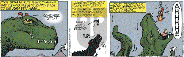 Over the Hedge on Monday May 4, 2009 Comic Strip