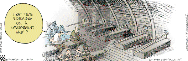 Non Sequitur on Wednesday April 20, 2011 Comic Strip