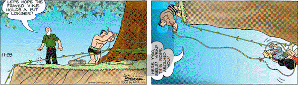 Alley Oop on Friday November 28, 2008 Comic Strip