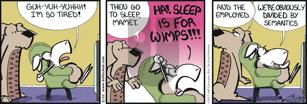 DeFlocked on Tuesday February 21, 2017 Comic Strip