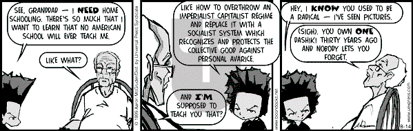 The Boondocks - Saturday August 14, 1999 Comic Strip