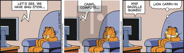 Garfield - Saturday March 5, 2022 Comic Strip
